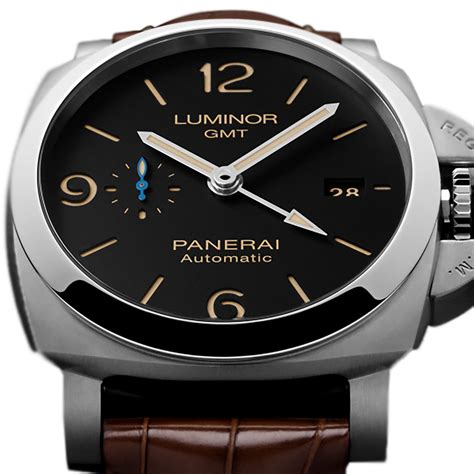 panerai luminor due gmt 45mm|luminor gmt panerai automatic price.